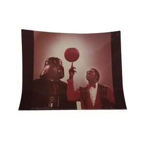 RARE Darth Vader STAR WARS Meadowlark Lemon Harlem Globetrotters Original Photo